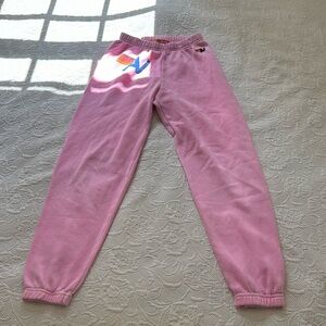 Aviator Nation pink sweatpants